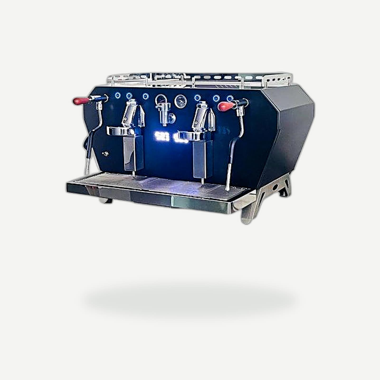 Cafetera profesional de tres grupos